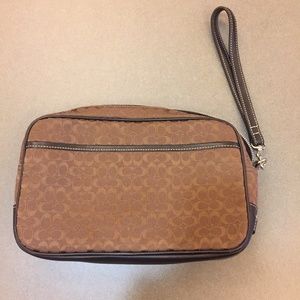 Brown Coach Clutch / Bag
